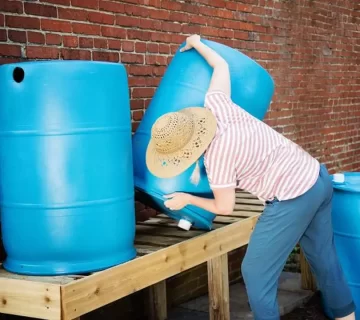 تست بشکه پلاستیکی